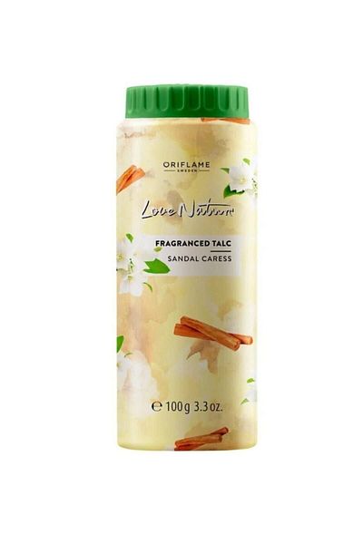 Oriflame Love Nature Sandal Caress Body Powder 100 Gr