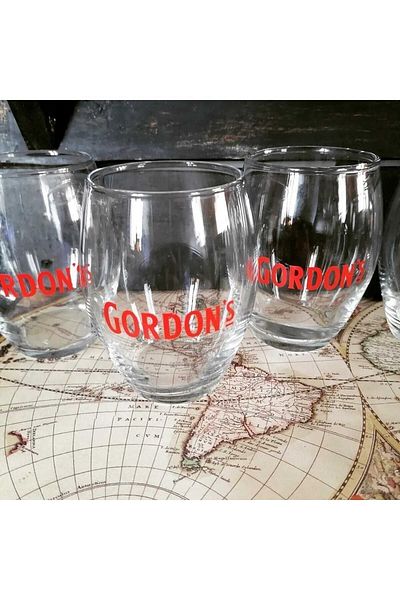 Gordons 6 Cocktail Glasses