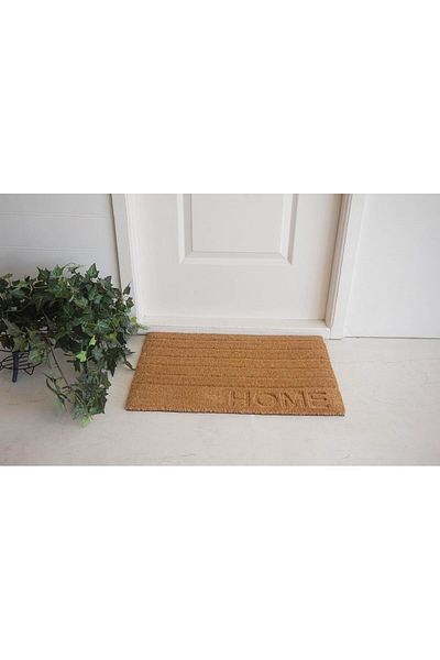 ORCHID HOME PRESSED COIR DOORMAT 40X60 CM