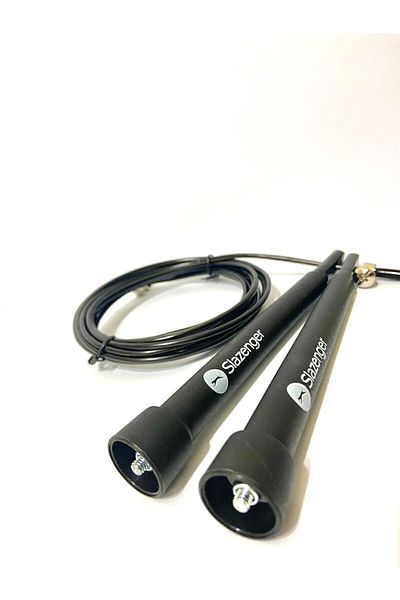 Slazenger Jump Rope Bearing Adjustable Steel Pro Crossfit Speed Jump Speed Jump