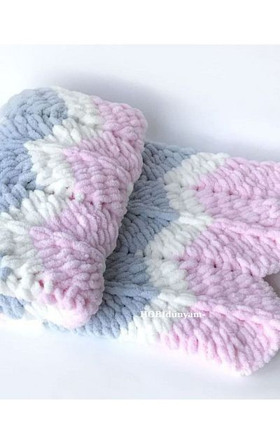 Alize Handmade Baby Blanket 80×120cm