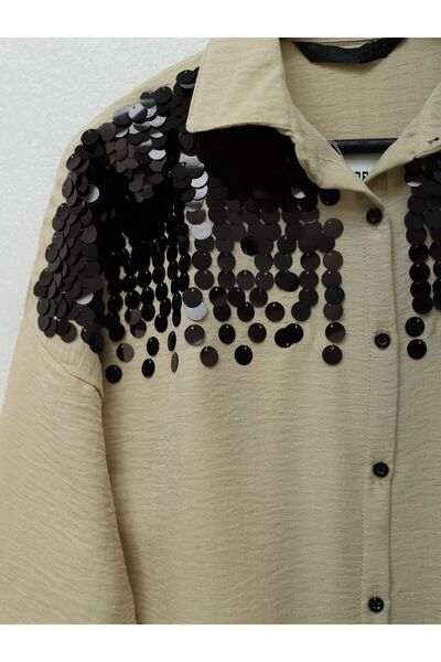 HİJABAYA Sequined Robotic Tunic