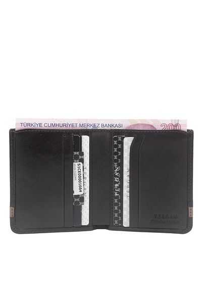 Tergan Men's Leather Wallet - Brown/Sand, Model 1664A8K