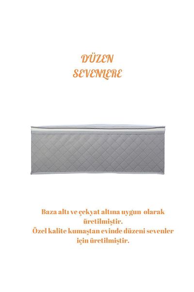 YELLOW STARY HOME DECOR Set of 6 Sofa Bed & Bed Base Type Pillow Quilt Storage Bag-Base Organizer 65x45x22 Cm