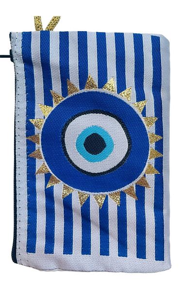 GALATA GIFT Portofel de damă de mărime medie - elegant, cu fermoar, căptușit, portofel pentru monede cu model Kilim 15x10