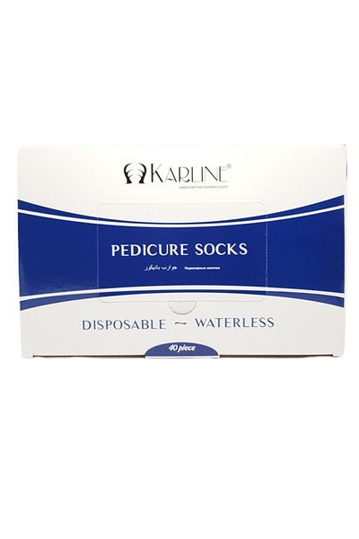 Karline Pedicure/Care Socks 40 Pairs Boxed