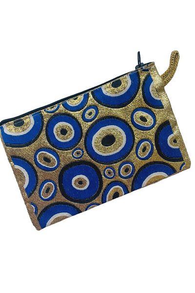 GALATA GIFT Women's Medium Size Wallet - Stylish, Zippered, Lined, Rug Patterned Coin Wallet 15x10