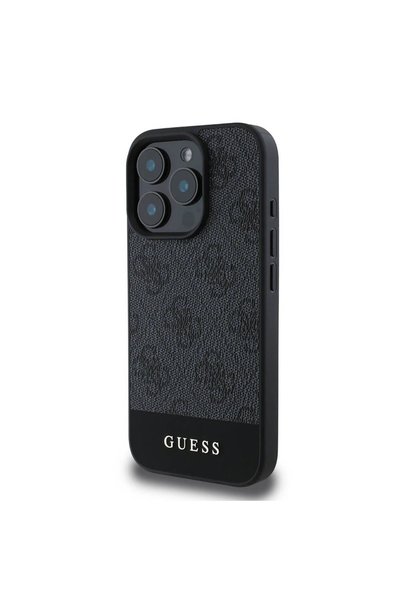 Guess iPhone 16 Pro UyumluKılıf Guess  Lisanslı Magsafe Şarj Özellikli PU Der...
