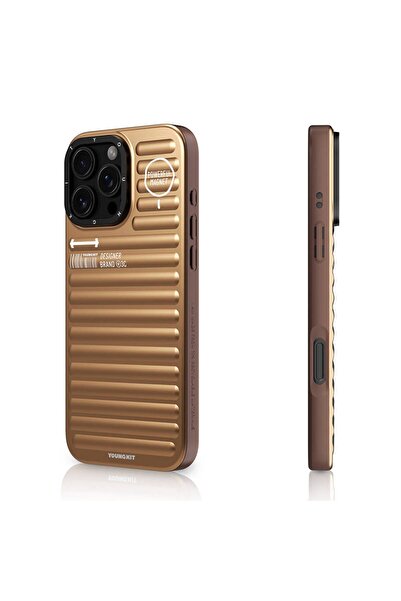 Youngkit iPhone 16 Pro Max Magsafe Şarj Özellikli Kılıf Mat Renkli Tasarım Yo...