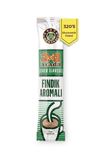 Kahve Dünyası 2'si 1 Arada Fındık Aromalı 320'li