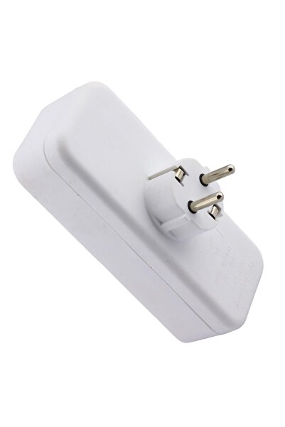 Badem10 3'lü Fiş Priz Kablosuz Topraklı Çoklu Grup Priz Çoğaltıcı Üçlü Golyat Elektrik Pirizi