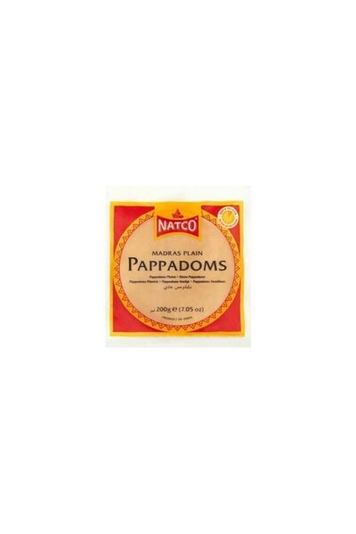 NATCO Unu Ekmeği (PAPPADOMS) – 200g