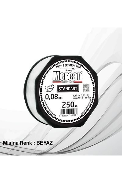 Mercan Standard White Reel Fishing Line 250 M-150 m