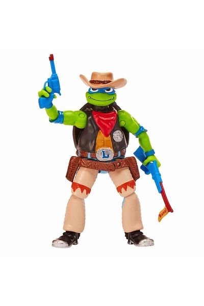 Ben 10 Tmnt Action Cowboy Leo Figures - Tu 805100