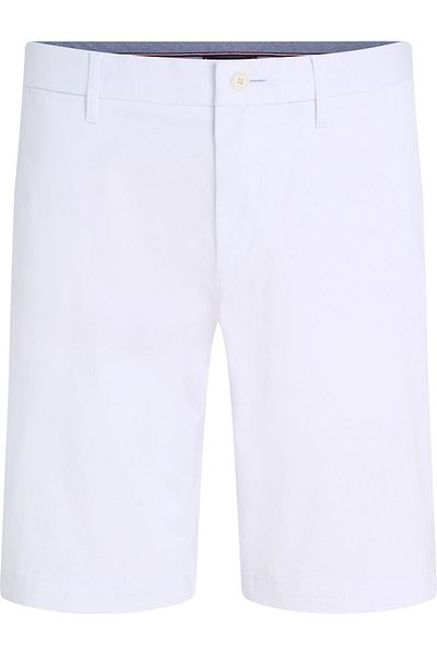 Tommy Hilfiger Men's Brand Logo Stretch Cotton 1985 Collection Zipper and Button Closure Two Angled Side Pockets