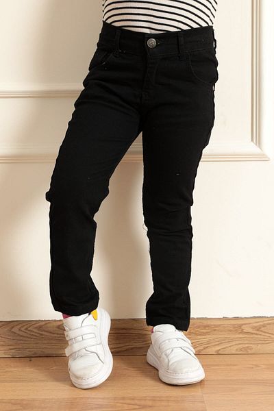 ModaPlaza Girl's Cotton Trousers 8018
