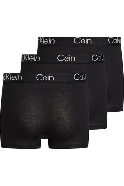Calvin Klein بوكسر رجالي أسود بشريط مطاطي - للاستخدام اليومي - 000nb3187a-7v1