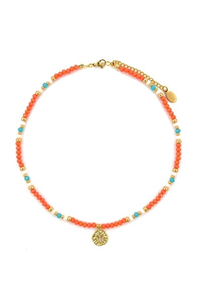 Atelier Sriza Kristal Taşlı Kolye Siena