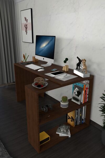 Moonlife Ersinan Atlas Çalışma Masası Ceviz