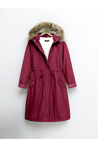 HİJABAYA Plush Dislocation - Hooded Bonding Coat