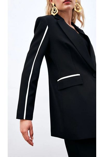 Sateen معطف السترة