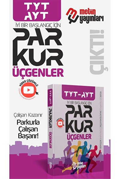 Metin Yayınları Tyt Ayt Parkur Üçgenler Öğrenme Kitabı
