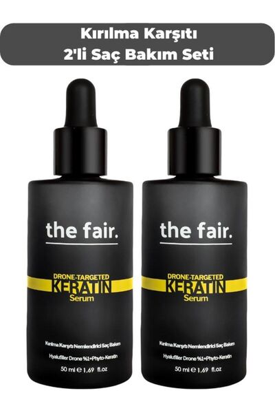 the fair. Keratin Drone - Targeted 2-Piece Hair Care Set: Refraction and Moisturizing