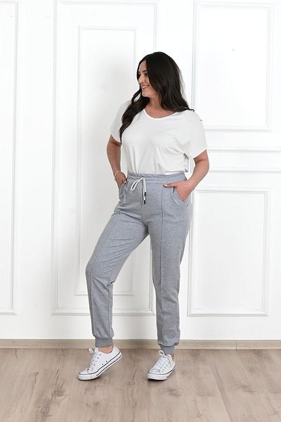 Koza Butik Γυναικείο Φούτερ Ψηλόμεσο Plus Size 6068-23