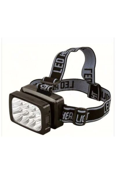 Genel Markalar 12 Ledli Şarjlı Pilli Kafa Feneri Lambası Ultra Güçlü Zeycan Teknoloji