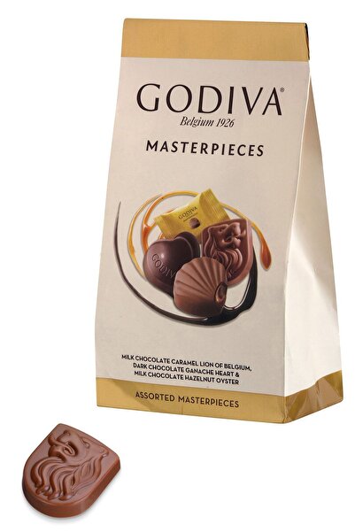 Godiva Masterpieces Karamel X2 Avantaj Paket Çikolata Belçika Çikolatası 230 Gr