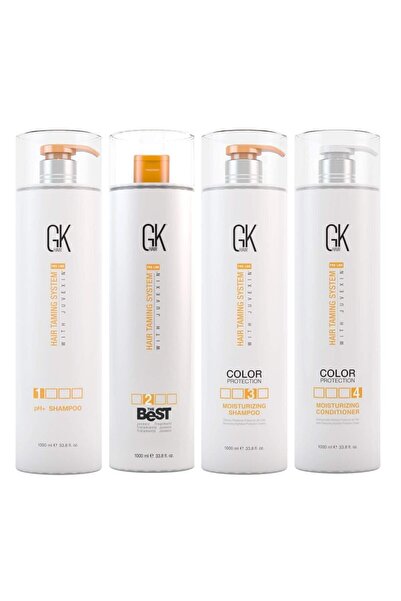 GK HAIR Global Keratin En Iyi Saç Düzleştirme, Onarıçı Keratin Tedavisi 4'lü ...