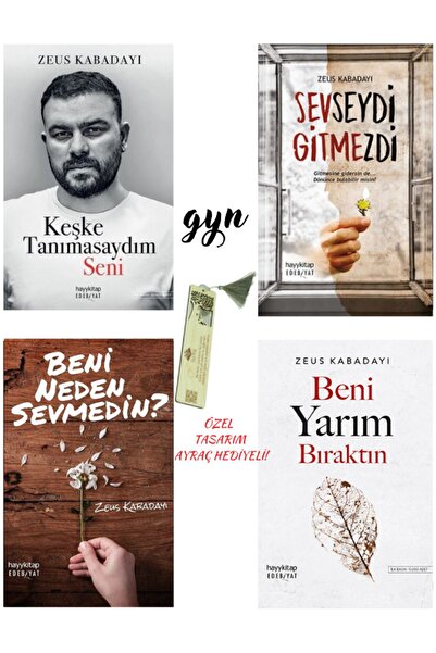 hayykitap Keşke Tanımasaydım Seni-Sevseydi Gitmezdi-Beni Neden Sevmedin? Beni...