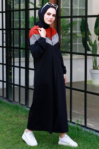 TOFİSA Ferace Black Brick - 3088