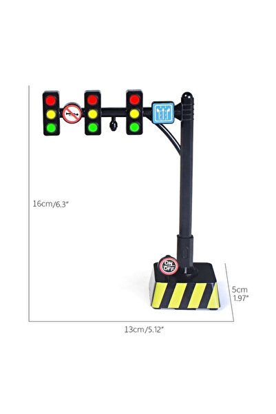 TOPROCKSTORE Oyuncak Trafik Lambası Sesli Işıklı