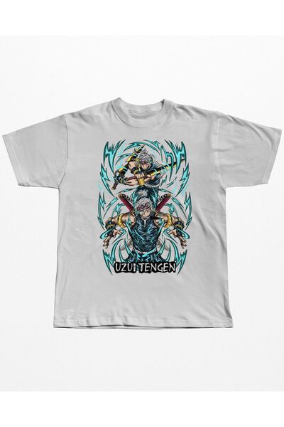 SHINOBIX Tricou supradimensionat Demon Slayer Uzui Tengen