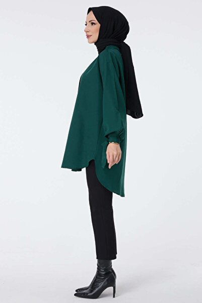 TOFİSA 10811-ZUMRUT Tunic