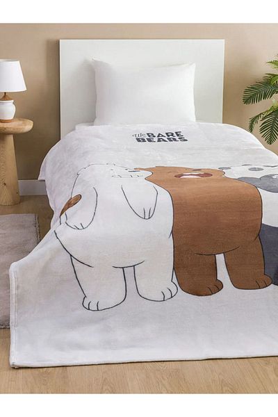 LC Waikiki We Ware Bears εμπριμέ μονή παιδική κουβέρτα 150x200 εκ.