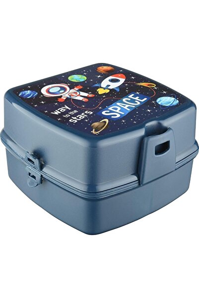 Cosiness Two Tiers Space Lunch Box