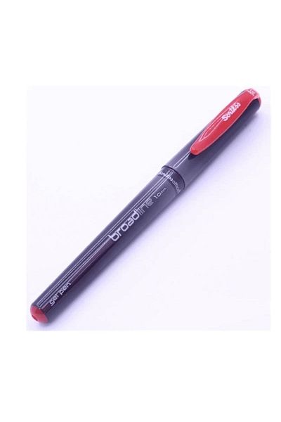 Scrikss Broadline Gel Pen 1.0 Mm Signing Pen Red (12 Pieces Box)