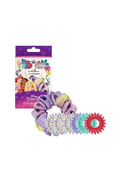 InvisiBooble مجموعة مشابك شعر للأطفال من Invisibobble Kids Disney The Princesses مكونة من 7 قطع