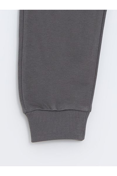 LC Waikiki Printed Jogger Sweatpants for Baby Boy - Elastic Waist