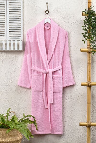 SARİNA renkli bir dünya Рожевий Шаліка Букре Люкс Халат