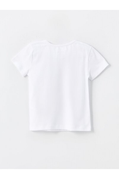 LC Waikiki Nyakú nyomott pizsama szett kisfiúnak rövidnadrággal - 3 db-os készlet