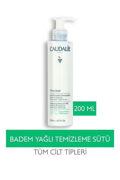 Caudalie فينوكلين حليب منظف بزيت اللوز 200 مل