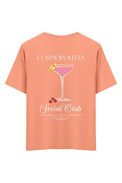 Mounte Bianca Unisex Kosmopolitan - Oversize kroj T-shirt