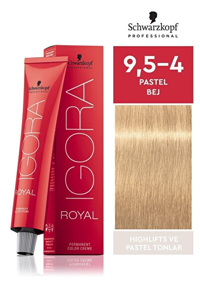 Igora Royal 9,5-4 Pastel Bej Saç Boyası 60 ml