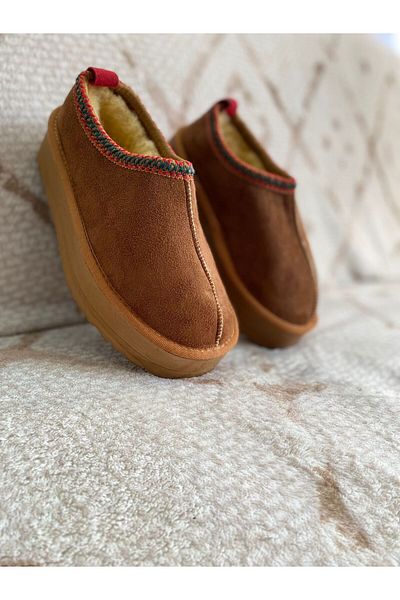 STARYOU STORE Χειμερινές Ultra Mini Suede Γυναικείες Μπότες - Χοντρή σόλα & Μποτάκι