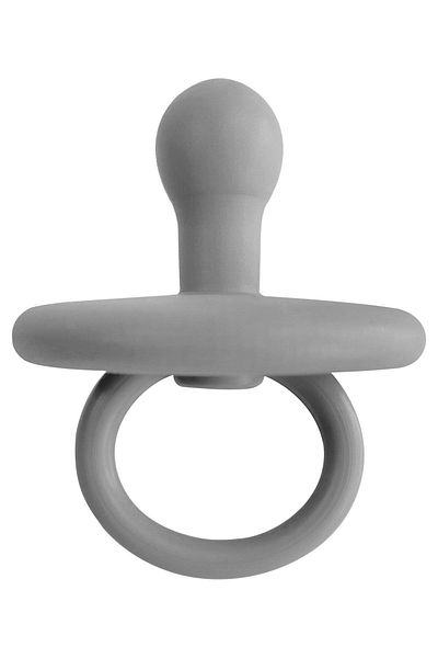 OiOi Silicone Pacifier 0+month - Powder Gray