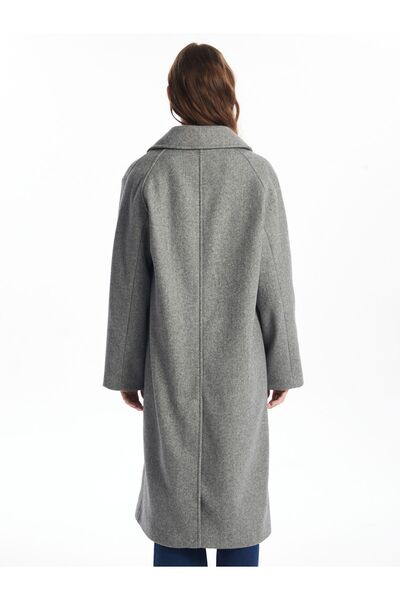 LC Waikiki Dámský kabát Stamp - bundový límec