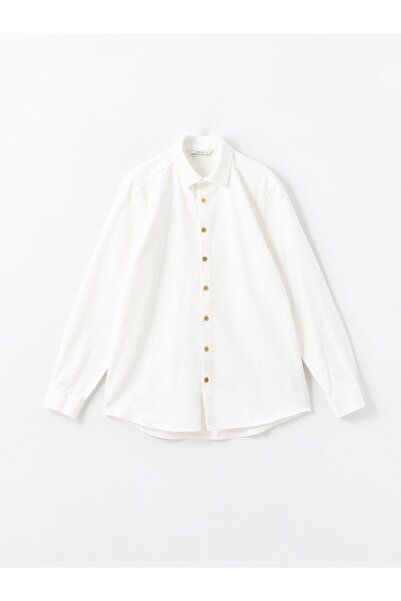 LC Waikiki Cămașă din Gabardină pentru bărbați - Potrivire obișnuită, mânecă ...